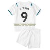 Original Trikotsatz Manchester City Gabriel Jesus 9 Auswärtstrikot 2021-22 Für Kinder